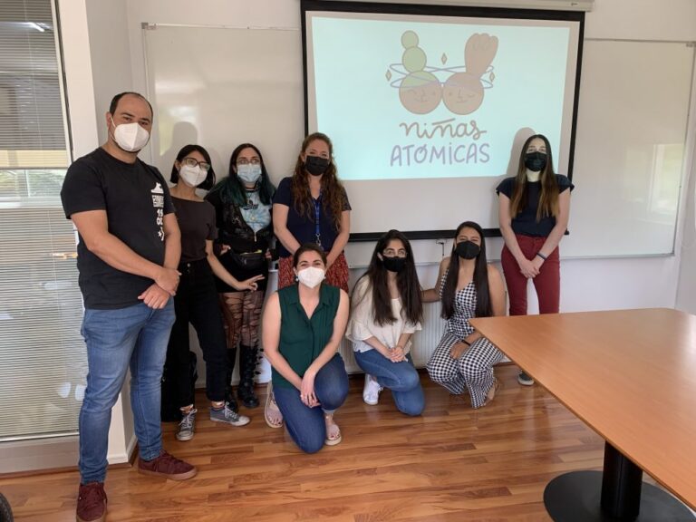 ¡Las tutoras de «Niñas Atómicas» empiezan su entrenamiento! | Instituto Milenio SAPHIR