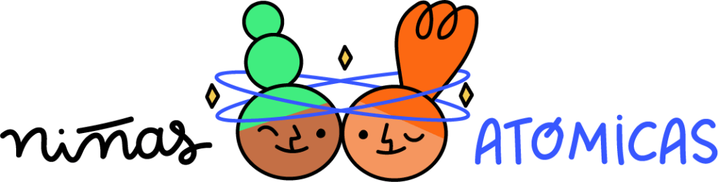 Logo Niñas Atómicas | Instituto Milenio SAPHIR